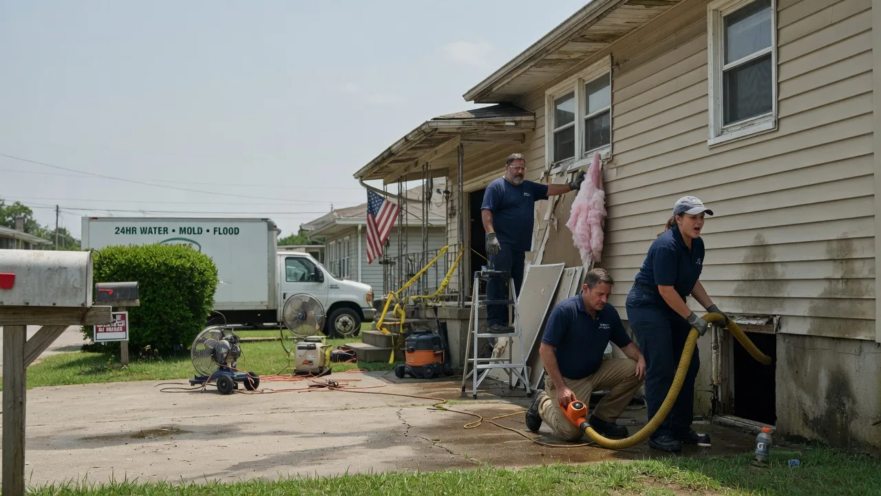 Water Damage Repair in Pottsville, AR near me